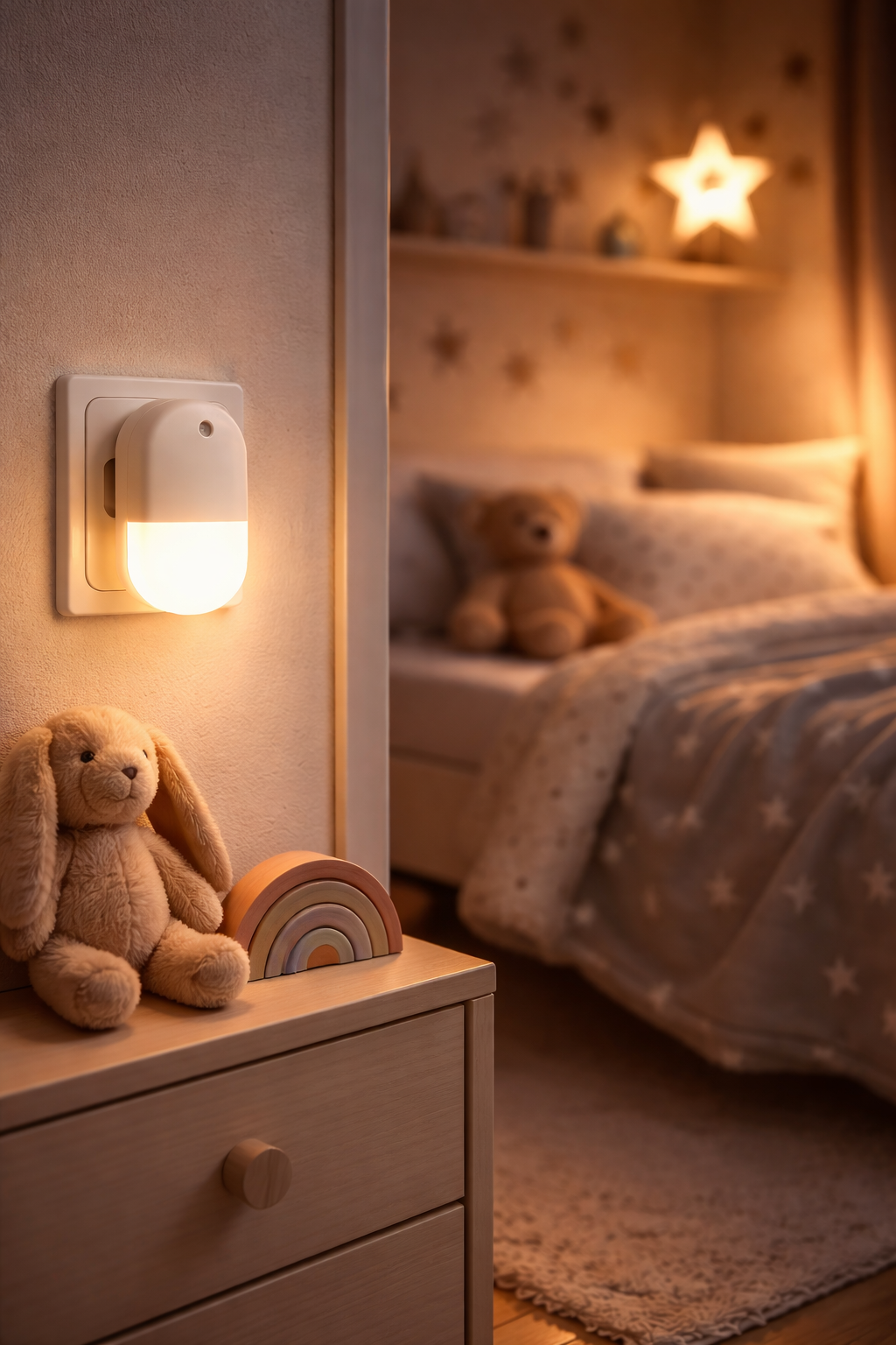 nachtlampje babykamer warm nachtlicht voor kinderen